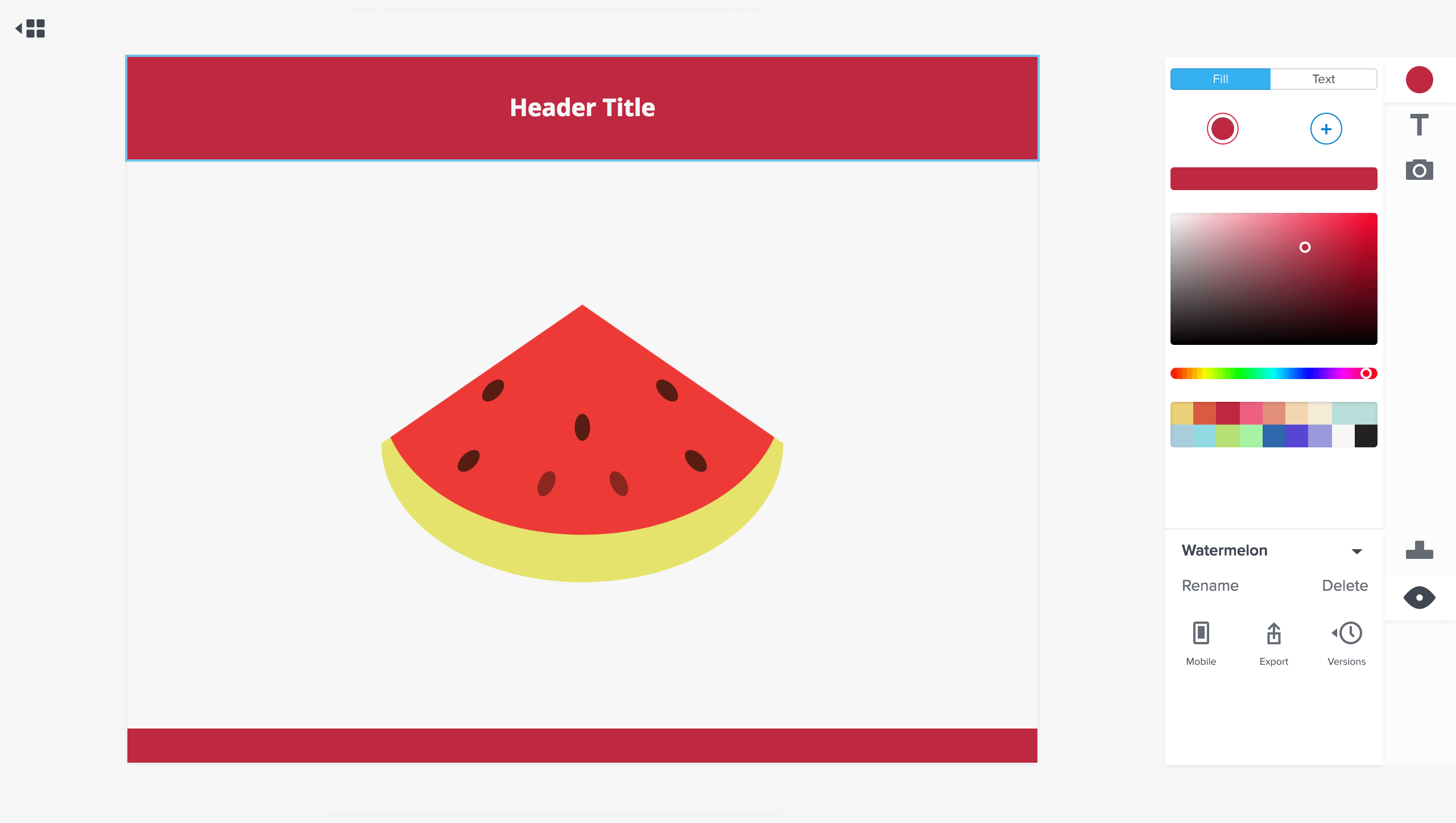 Release version of the editor